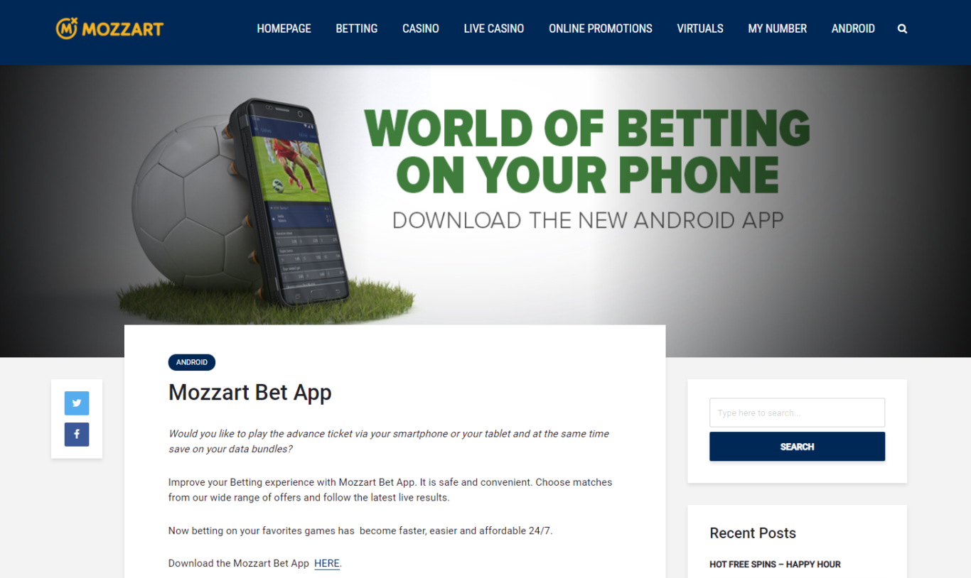 Download Mozzart Bet Kenya App